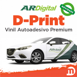 Adesivo 0,10 Branco Brilho ARDIGITAL DPRINT Vinil 0,10  4x0   Cola: Permanente, formulação exclusiva com frontal alemão